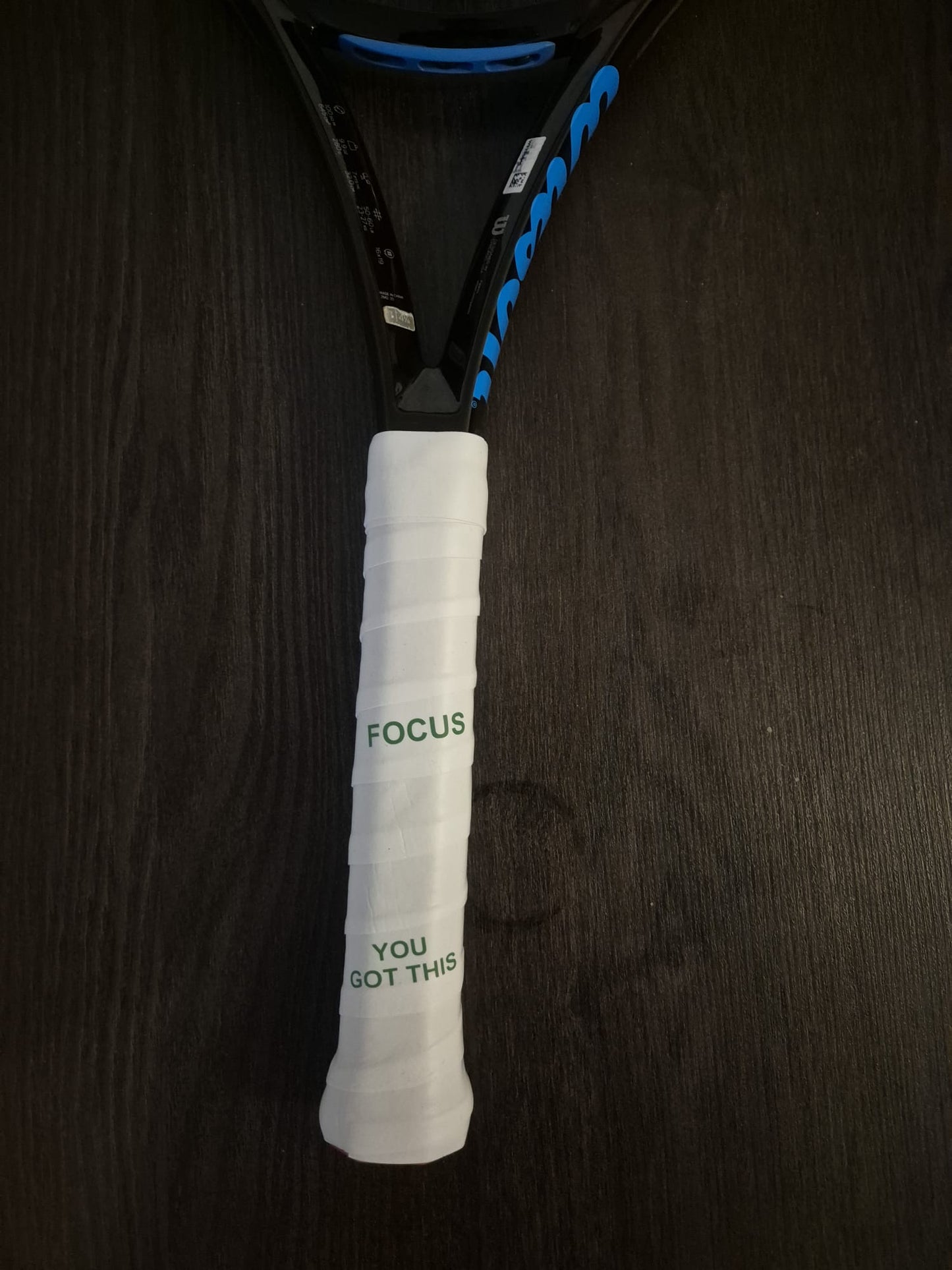 Motivational Tennis Overgrip - L2 + L3 Size (3-Pack)